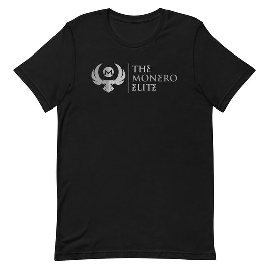 The Elite Logo Monero Logo Unisex t-shirt